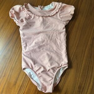 Pink Sleeveless Minnow bathing suit